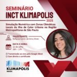 INCT Klimapolis promove seminário com inscrições gratuitas